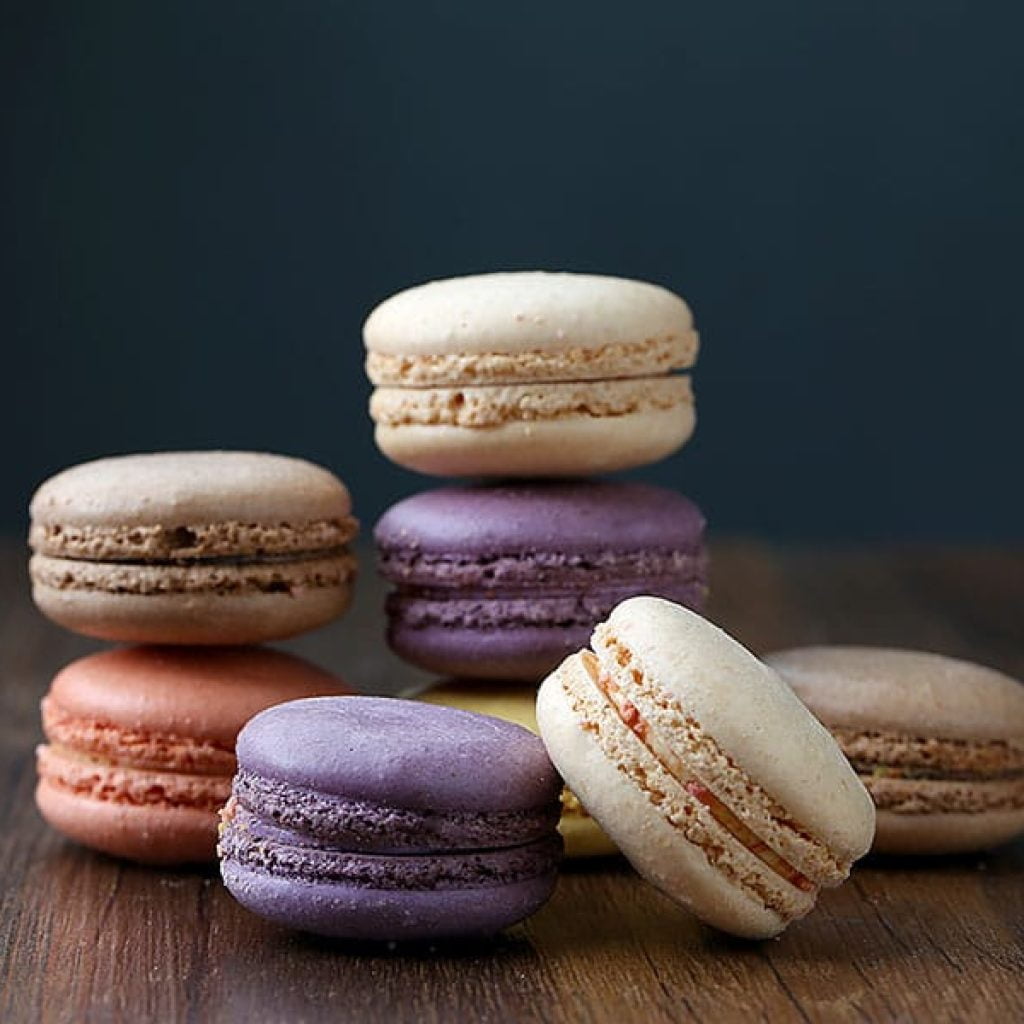 Macarons à la meringue française