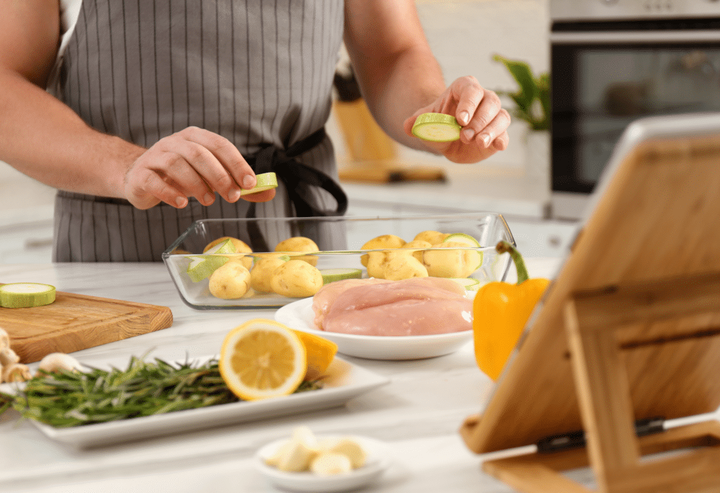 Formation cuisine en ligne avec démonstration technique